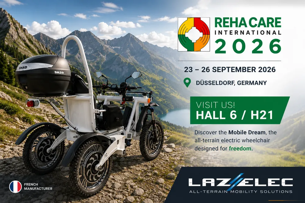 Exhibition at the Rehacare trade fair in Düsseldorf